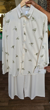 Coordset chiffon free size