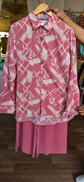 Coordset chiffon free size