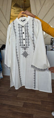Beechtree cotton 2pc embroidered coordset