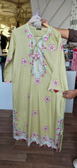 Kaftan lawn 3pc embroidered