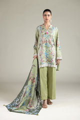 Khaadi 3pc embroidered lawn