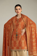 Khaadi 3pc lawn luxury