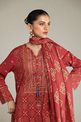 Khaadi luxury 3pc printed
