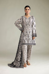 Khaadi 3pc printed lawn
