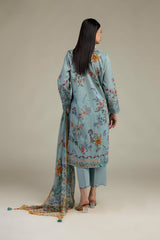 Khaadi 3pc embroidered