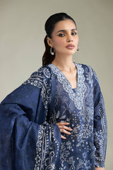 Khaadi 3pc embroidered lawn