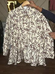 Chiffon coordset free size