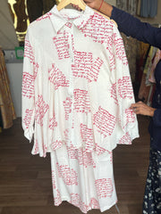 Chiffon coordset free size