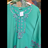 Bonanza Satrangi 3pc embroidered green