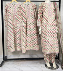 A Line suit 3pc Lawn
