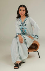 Khaadi 2pc coordset lawn