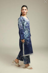 Khaadi 2pc embroidered satin