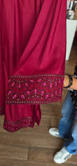 Asma D. Shesha silk embroidered 3pc