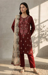 3pc Zellbury Embroidered