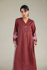 Khaadi 2pc embroidered lawn