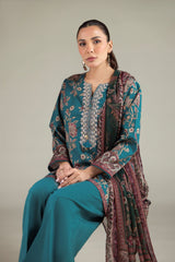 Khaadi 3pc Embroidered Cotton
