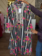 Khaadi 3pc embroidered