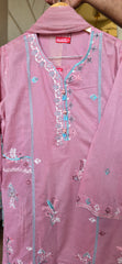Zellbury 3pc Embroidered Redtag