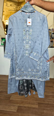 Khaadi 3pc embroidered lawn