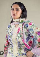 Khaadi 3pc embroidered