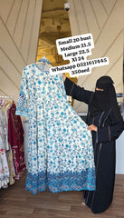 Hania Amir inspired maxi long length