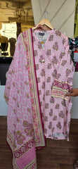 Zellbury 3pc Printed lawn