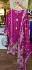 Zellbury 3pc Printed lawn