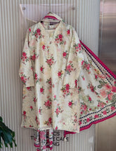 Khaadi 3pc embroidered