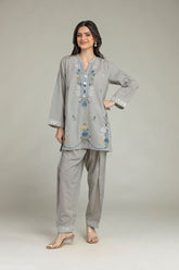 Khaadi 2pc gray kurta
