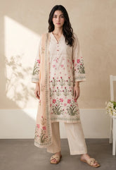 Zellbury 3pc printed lawn