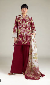 Khaadi 3pc embroedred