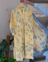 Khaadi 3pc embroidered lawn