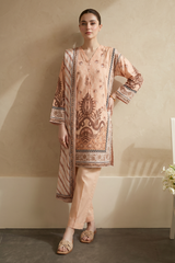 Zellbury 3pc Printed Lawn