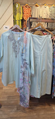 Khaadi 3pc embroidered