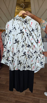 Silk free size coordset