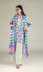 Khaadi 3pc embroidered