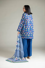 Khaadi Printed lawn 3pc
