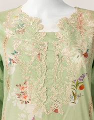 J. 3pc Embroidered Lawn