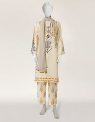 J. 3PC Printed Lawn