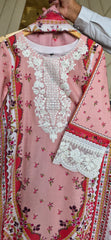 Kaftan long length lawn Asmw D.