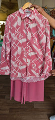 Coordset chiffon free size