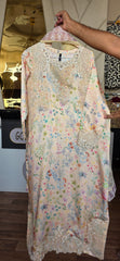 Vanya kaftan 3pc silk embroidered