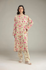 Khaadi 2pc printed lawn coordset