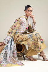 Khaadi 3pc embroidered
