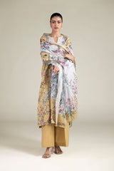 Khaadi 3pc embroidered