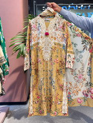 Khaadi 3pc embroidered