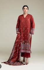 Khaadi 3pc broshia lawn
