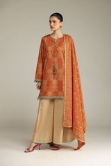 Khaadi 3pc lawn luxury