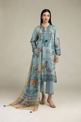 Khaadi 3pc embroidered