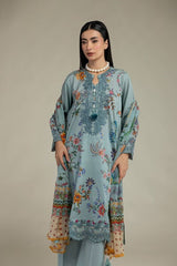 Khaadi 3pc embroidered
